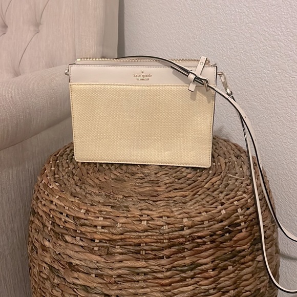kate spade Bags Kate Spade Beige Off White Crossbody Purse Poshmark